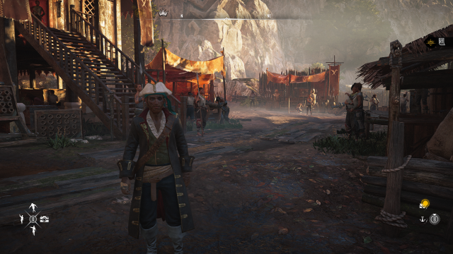 Image of a pirate in Skull and Bones.