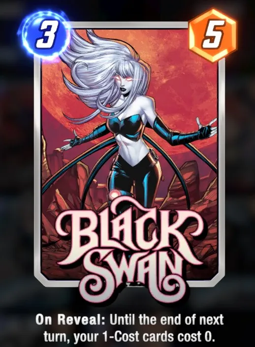 Black Swan card