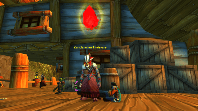 Zandalarian Emissary in WoW Classic SoD phase two. Blood Moon event in Stranglethron Vale