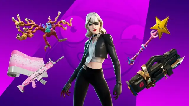 Picture showing Siren skin in Fortnite.