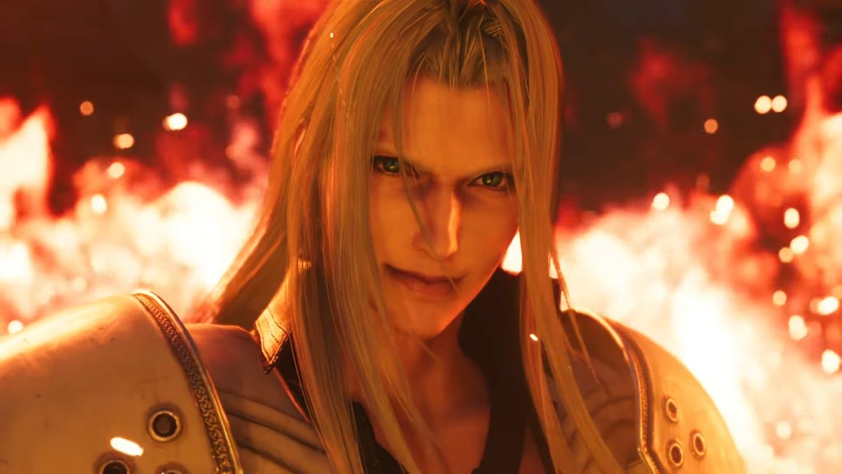 Sephiroth in Chapter 1 of Final Fantasy 7 Rebirth