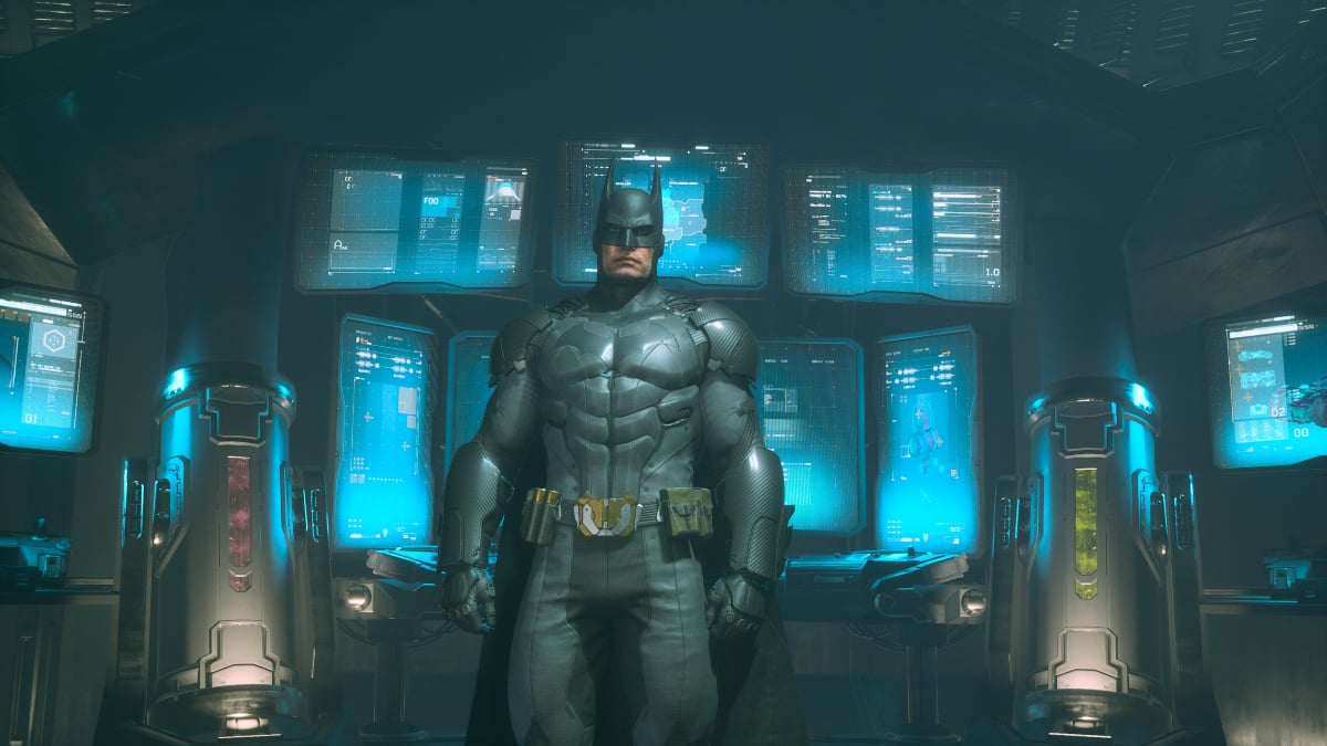 Batman in the Batcave in Suicide Squad: Kill the Justice League