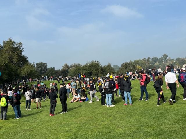 Lots of Pokémon Go Players at Go Tour LA