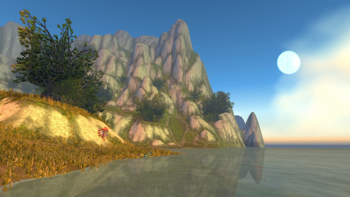 WoW Classic screenshot of Desolace's Veiled Sea