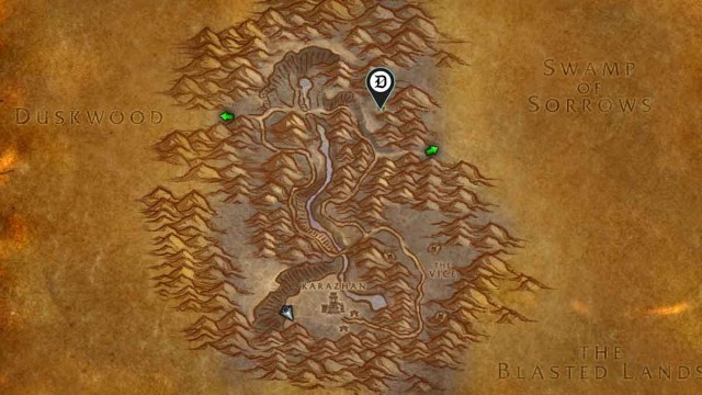 Dalaran Agent location in Deadwind Pass in WoW SoD