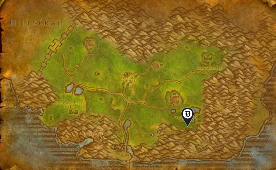 Image of the map of Arathi Basin in WoW SoD.