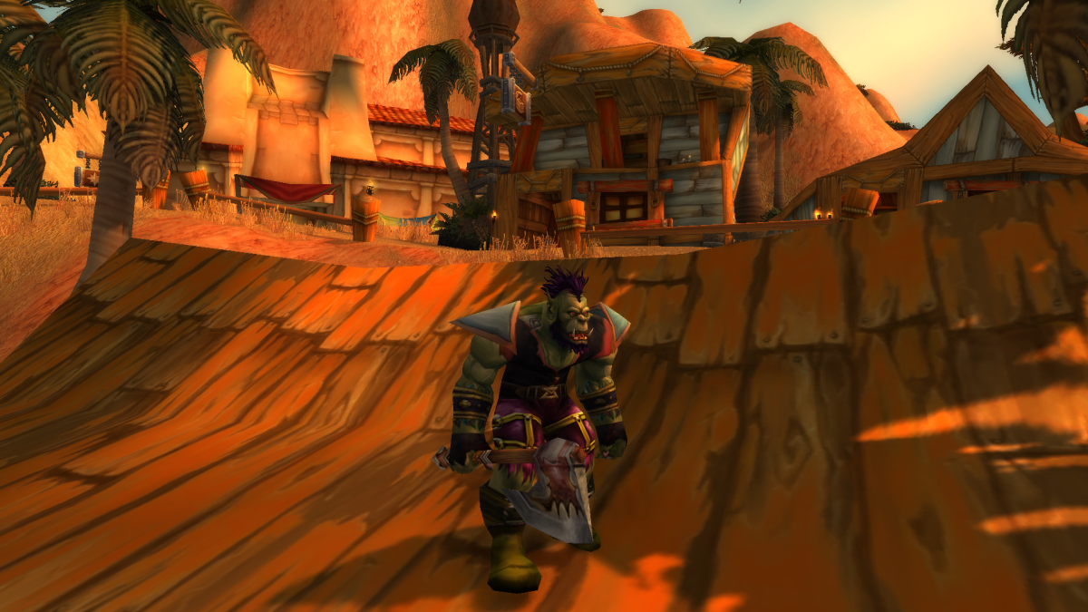 Image of an Orc in WoW SoD