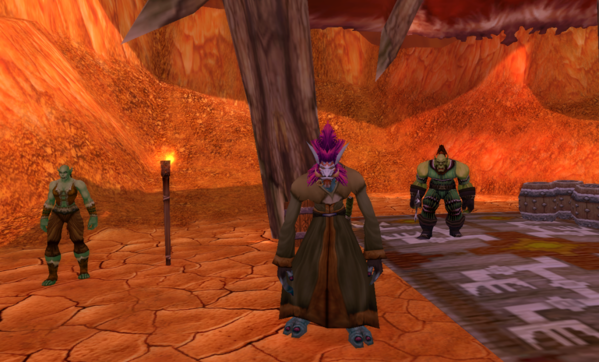Image of a Troll Priest in WoW SoD.