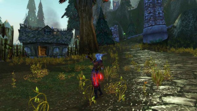 House containing the Rogue dead drop chest outside Shadowfang Keep in WoW Classic Season of Discovery