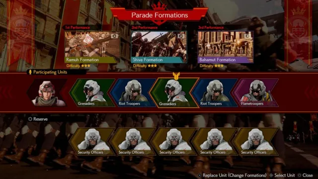 junon parade formations in final fantasy 7 rebirth