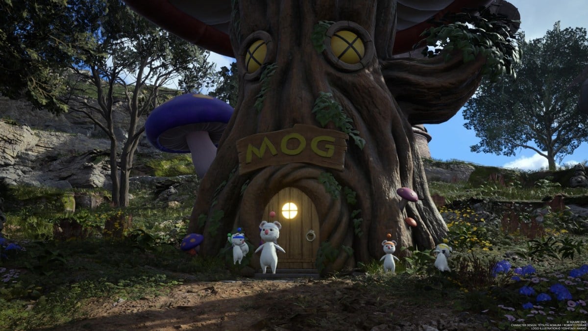 Final Fantasy 7 Rebirth moogle tree