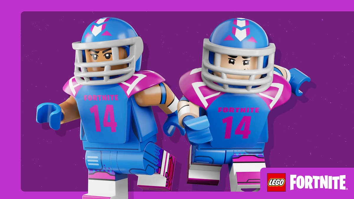 LEGO Fortnite football characters