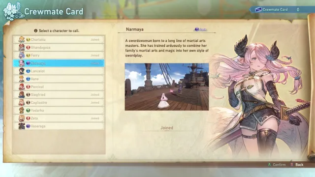 A screenshot of the Crewmate Cards section of Siero's shop.