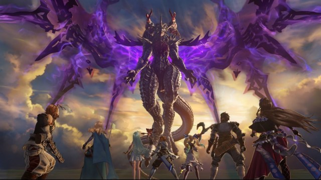 Granblue Fantasy Relink Bahamut Versa boss fight