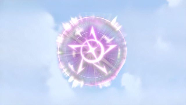 A screenshot of a pink Sigil in Granblue Fantasy Relink
