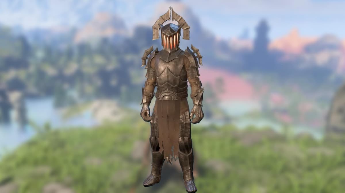 The player wearing the Guard of the North armor.