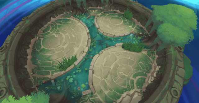 New Arena Map called the Koi Pond coming to LoL with the May 1 Arena update in Patch 14.9