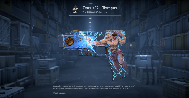 The Zeus | Olympus weapon in CS2.