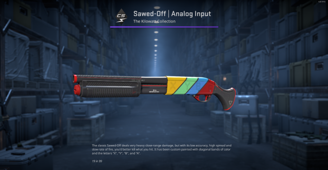 The Sawed Off | Analog Input weapon in CS2.