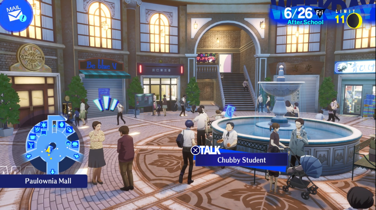 Chubby Student awaits in Persona 3 Reload