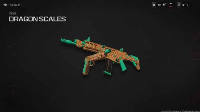 MW3 Dragon Scales camo