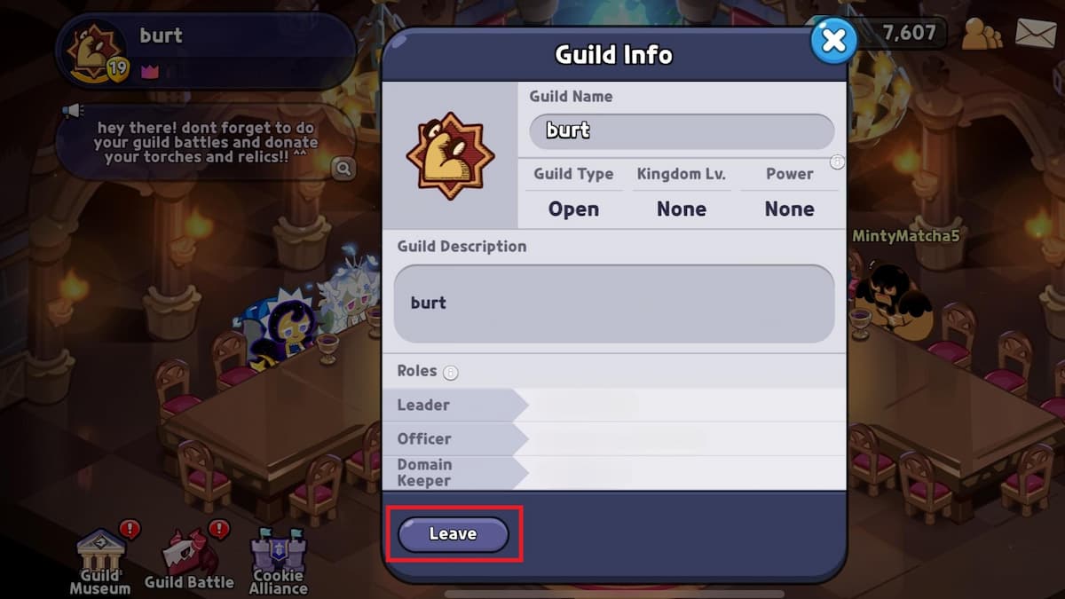 How to leave a Guild in Cookie Run Kingdom Dot Esports