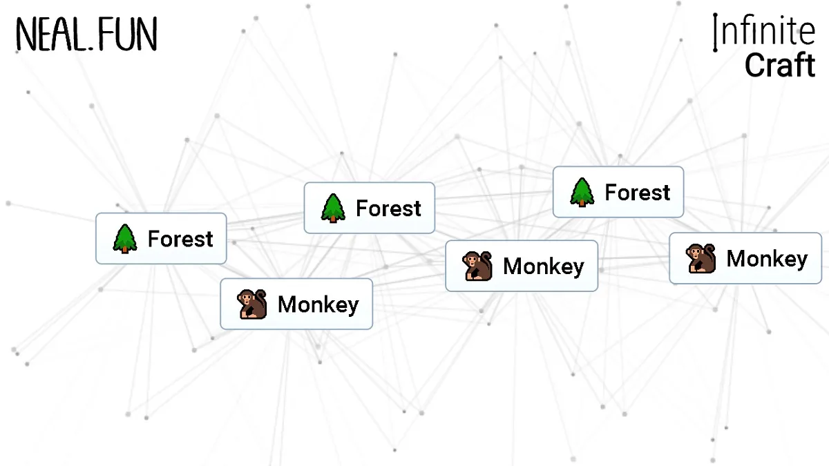 How to make Monkey in Infinite Craft - Dot Esports