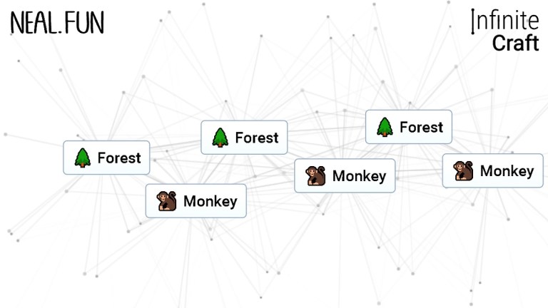 How to make Monkey in Infinite Craft - Dot Esports