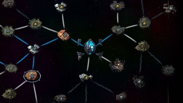 A screenshot showing the Echo web of the Fall of the Outcasts Monolith in Last Epoch.