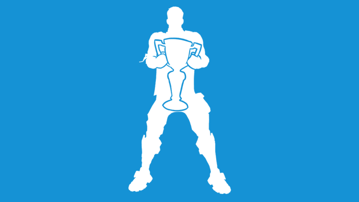 raise the cup emote fortnite