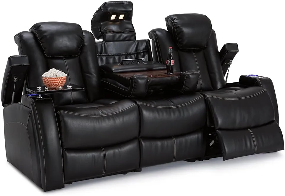 The Seatcraft Omega Home Theater Seating gaming couch