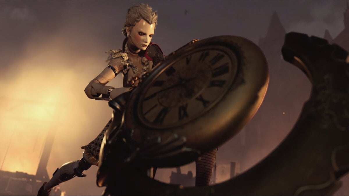 Aegis using weapon in Steelrising gameplay trailer