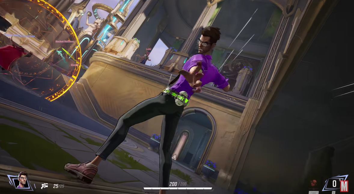 An image of Bruce Banner from the Marvel Rivals trailer
