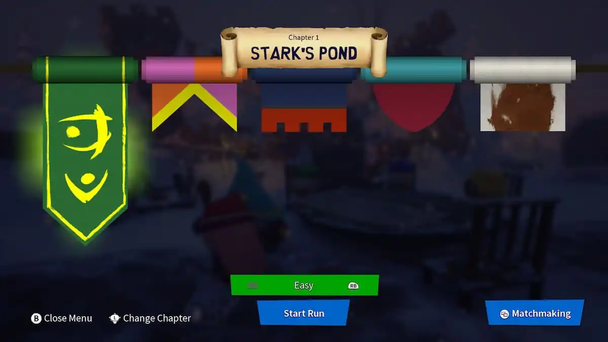 An in game of the War Table menu from South Park: Snow Day
