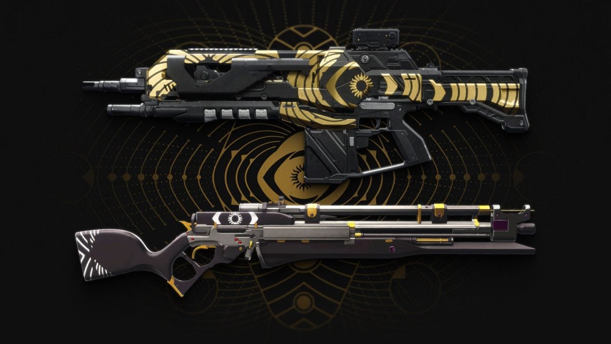 Two of the new weapons coming to Destiny in Update 7.3.5.