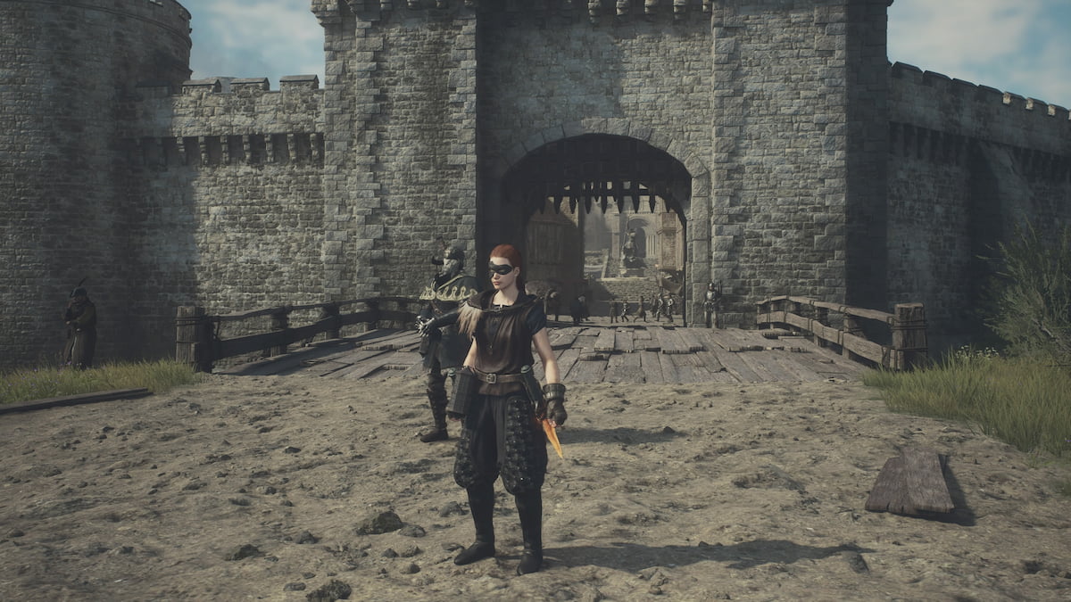 Standing outside Vernworth in Dragon's Dogma 2
