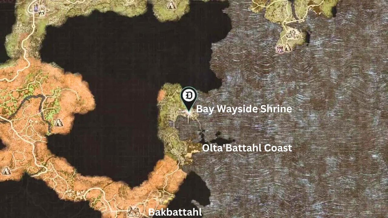 Dragon's Dogma 2: How to find the Bay Wayside Shrine and the Dragonforged