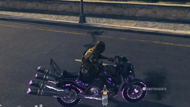 The Blood Burner Motorcycle in MW3.