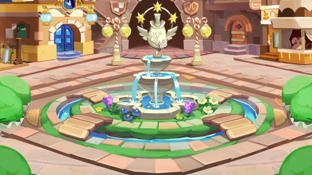 Bushes in the town square in Cookie Run Kingdom