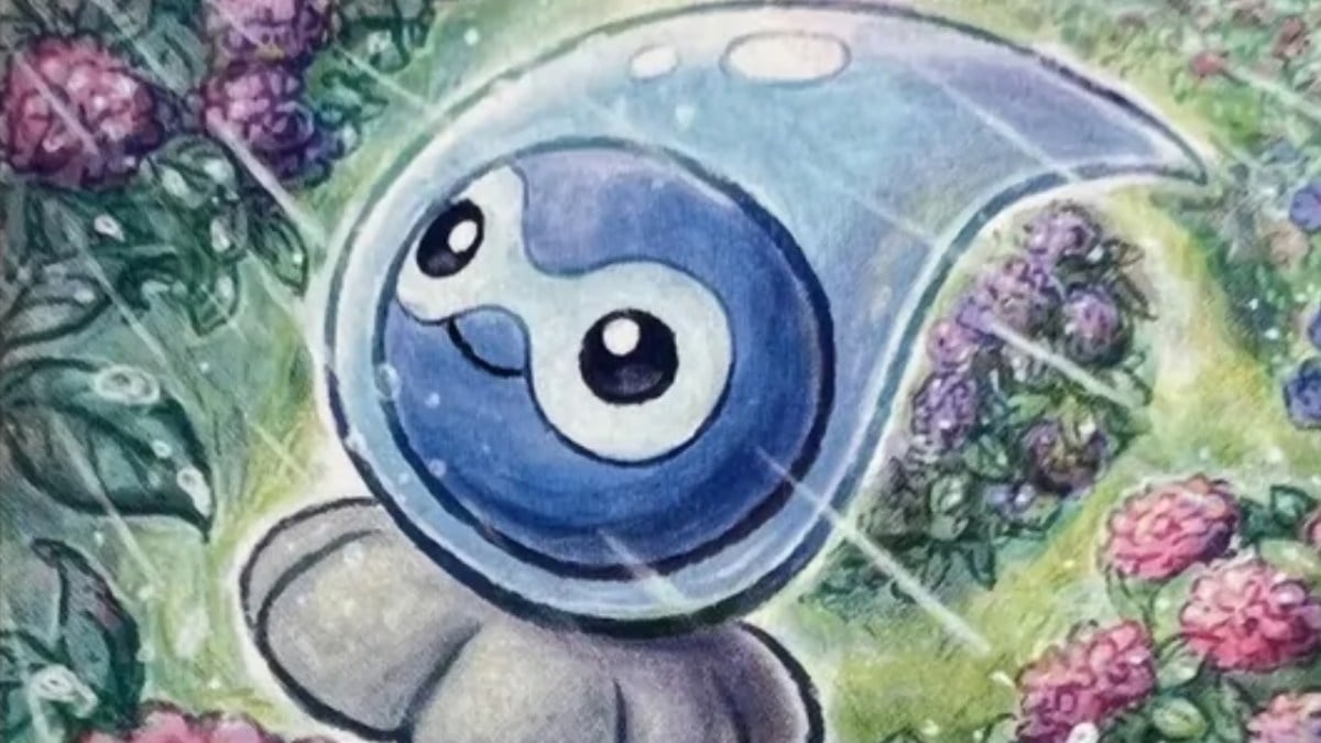 Rainy form Castform in the Pokemon TCG.