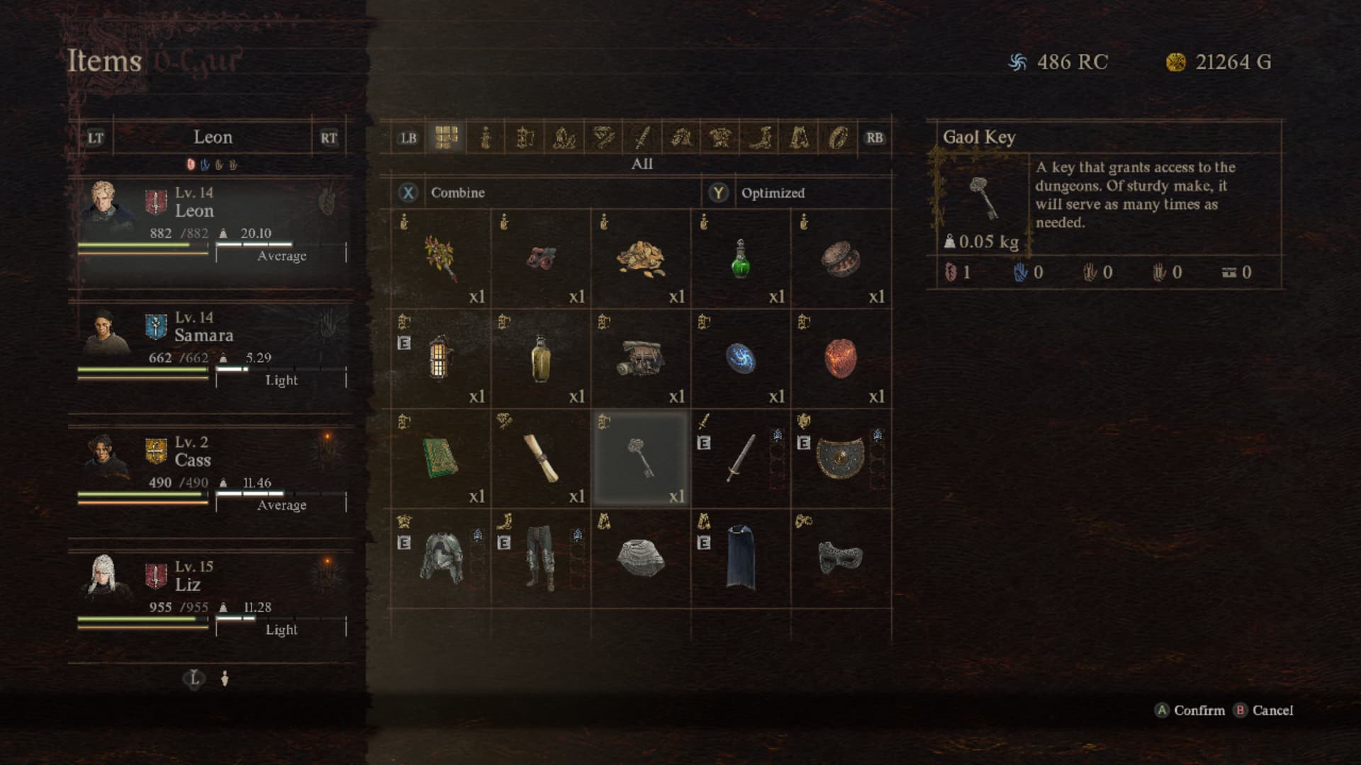 Image of the goal key in Dragon's Dogma 2.