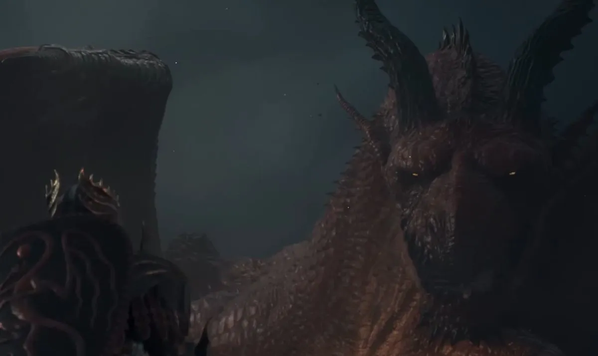 Image of the Dragon in Dragon's Dogma 2.