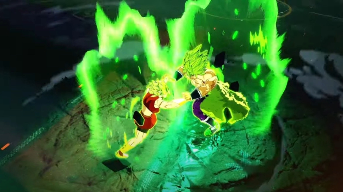 Super Broly and Legendary Super Saiyan Kale in Dragon Ball: Sparking! ZERO.