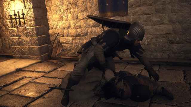 A guard is arresting the player in Dragon's Dogma 2