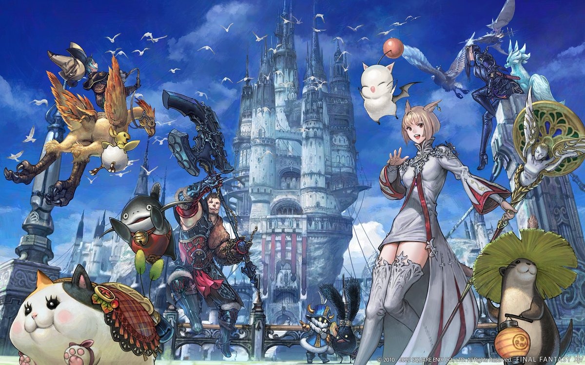 FFXIV image of characters
