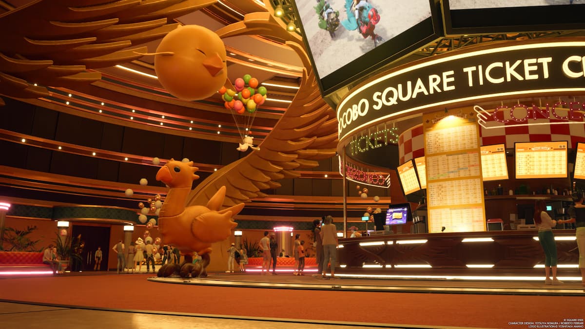Gold Saucer Chocobo Square