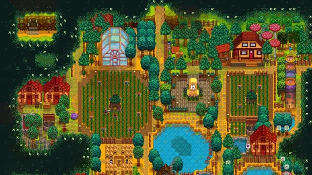 Forest farm layout in SV