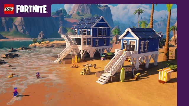 Beachside Boulevard Bundle in LEGO Fortnite