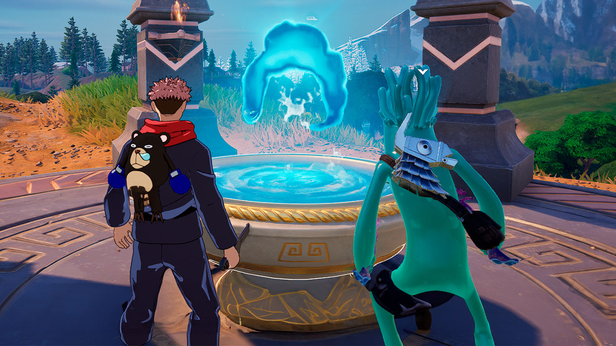 characters interacting with Scrying Pool for Oracle's Snapshot quests