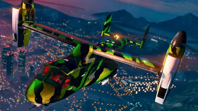 Green and blade mammoth in GTA Online